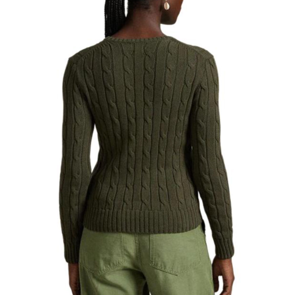 (Women) Polo Ralph Lauren  Green Logo Embroidered Pullover Knit Sweater. 211891640-030 圖 6