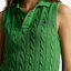 Details for (W) Polo Ralph Lauren 綠色無袖馬海毛針織背心搭配小馬標誌款式。 211943140-002