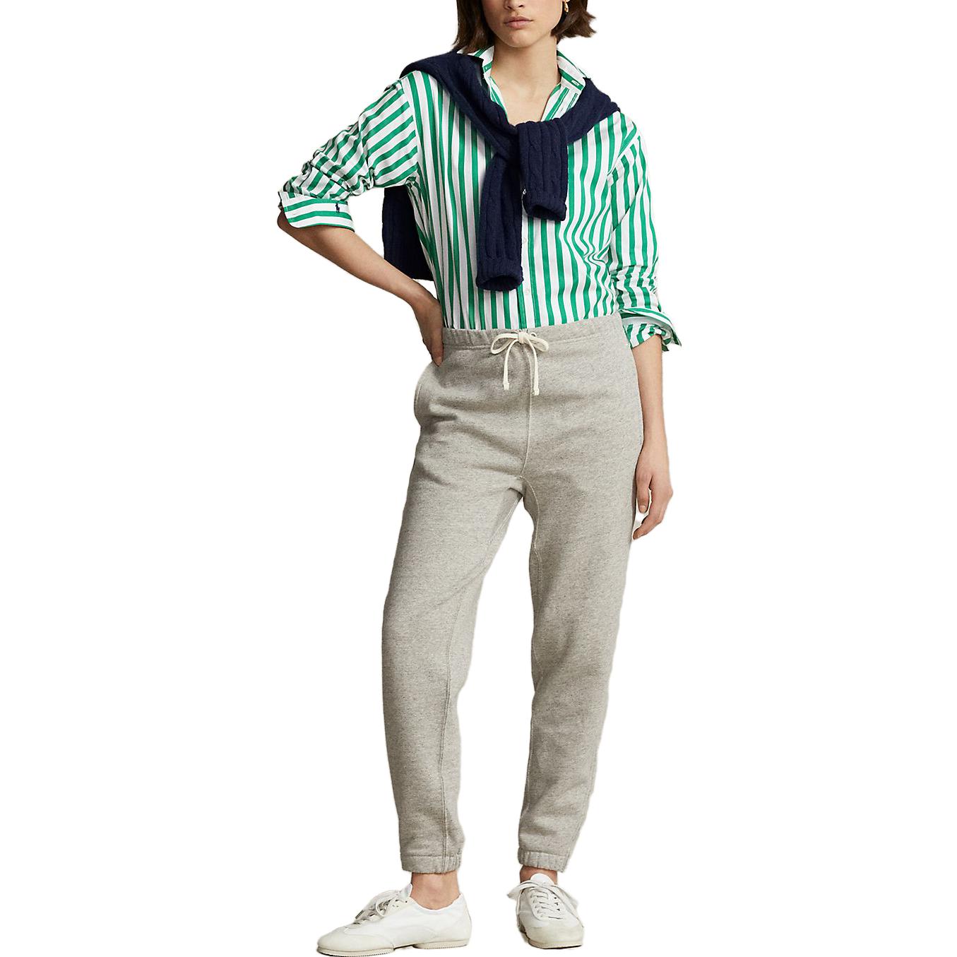 (Women) Polo Ralph Lauren  Green Striped Oversized Long Sleeve Shirt. WMPOSHTNDN20178-300 圖 4