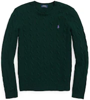 (Women) Polo Ralph Lauren Green Wool Sweater with Logo Print. WMPOSWENC020452 (Women) Polo Ralph Lauren Green Wool Sweater with Logo Print. WMPOSWENC020452