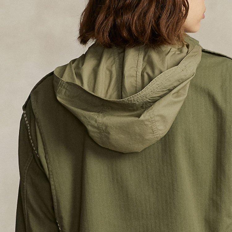 (Women) Polo Ralph Lauren  Green Zip-Up Letter Patch Short Jacket. WMPOOTWN6020167-300 圖 10