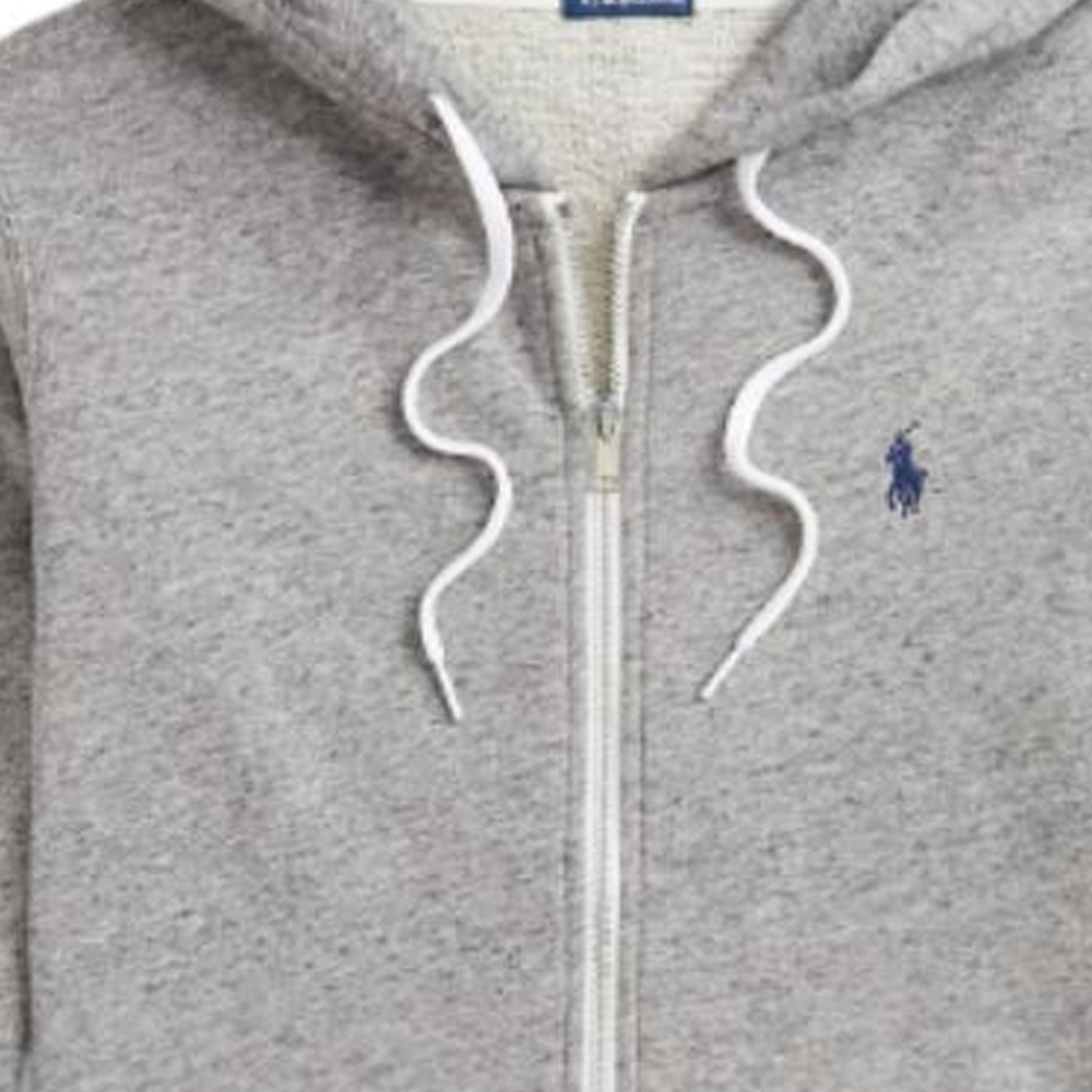 (Women) Polo Ralph Lauren  Grey Loose Fit Hoodie with Logo Embroidery. WMPOKNINFB20705-020 圖 8