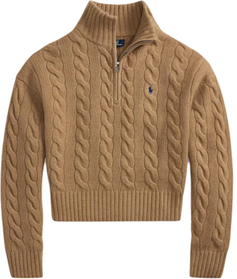 (W) Polo Ralph Lauren 半拉鍊羊毛針織毛衣。 211972130-002 Order (W) Polo Ralph Lauren 半拉鍊羊毛針織毛衣。 211972130-002