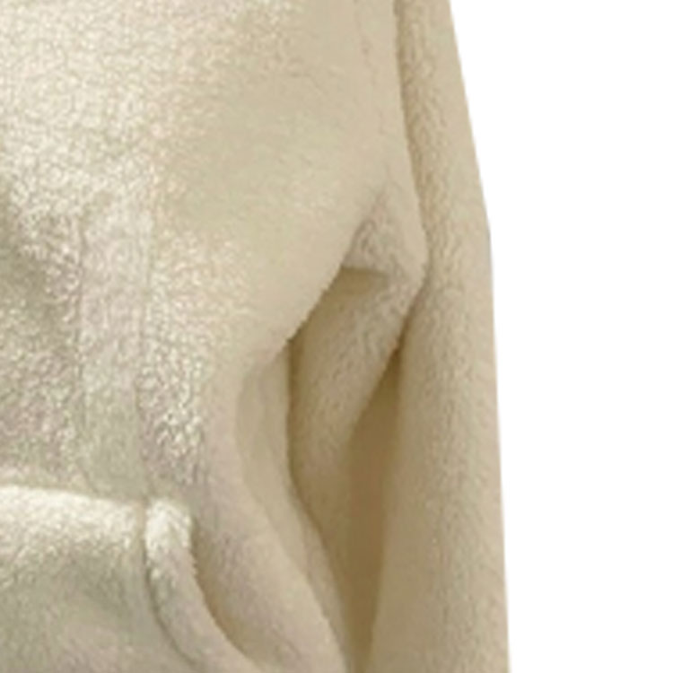 (Women) Polo Ralph Lauren  Ivory Fleece Hoodie Plain Long Sleeve Jacket. 211866343-002 圖 7