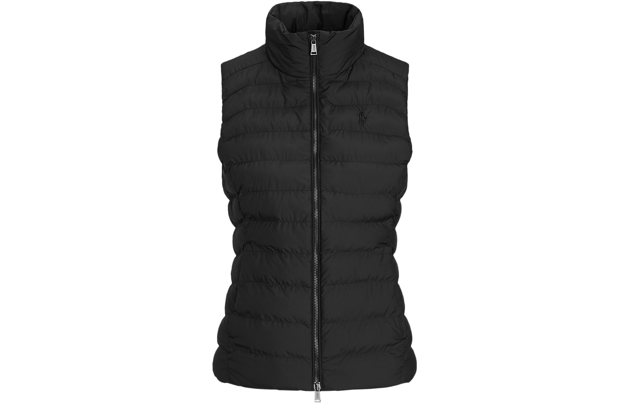 Order (W) Polo Ralph Lauren 轻便羽绒马甲 黑色无袖纯色款式. 211854268-002