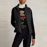 Lookbook (W) Polo Ralph Lauren 輕量羽絨背心 黑色無袖純色款式 211854268-002