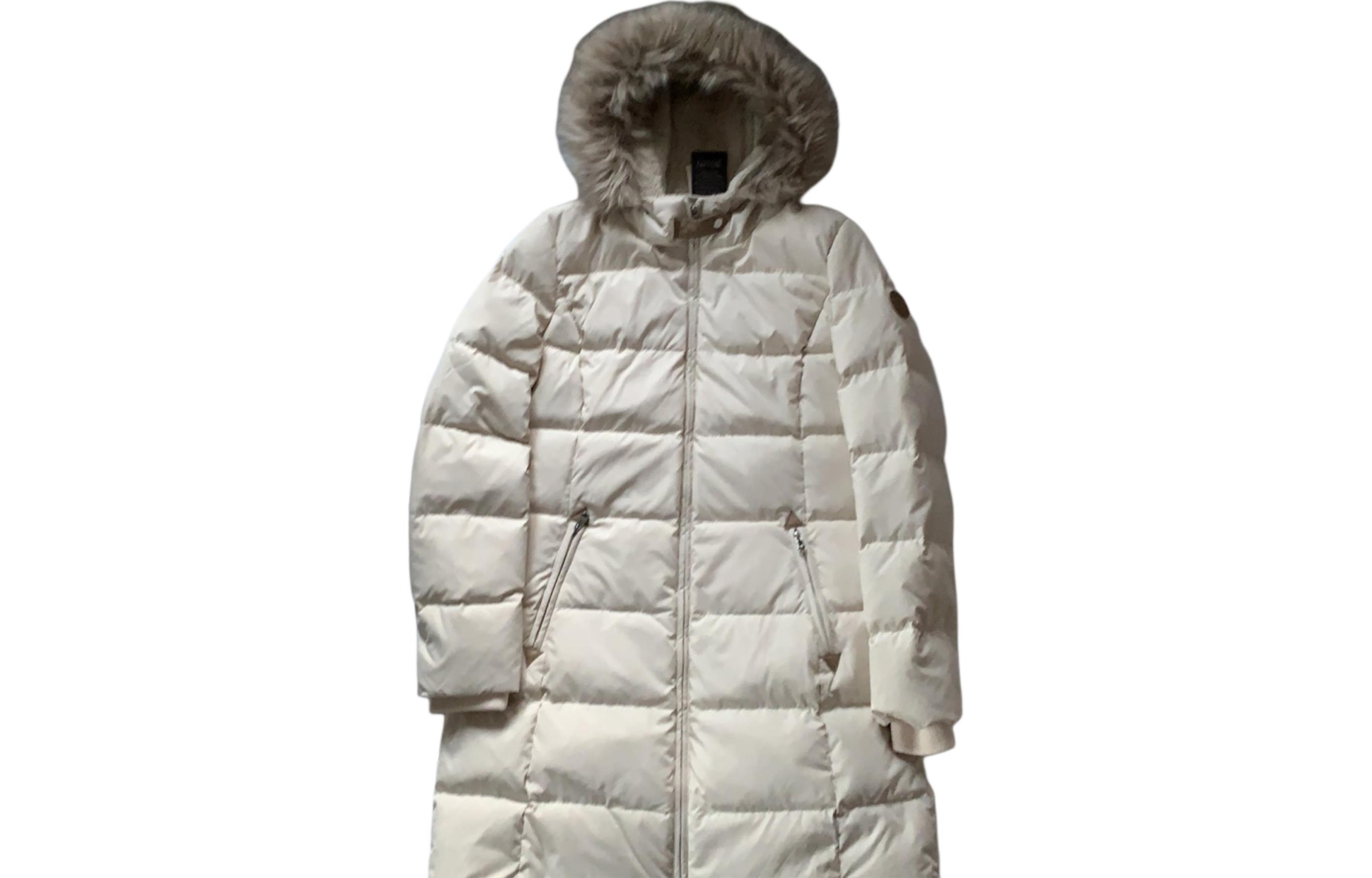 (Women) Polo Ralph Lauren  Logo Zip-Up Hooded Puffer Jacket Off-White. 297903530-002 圖 2