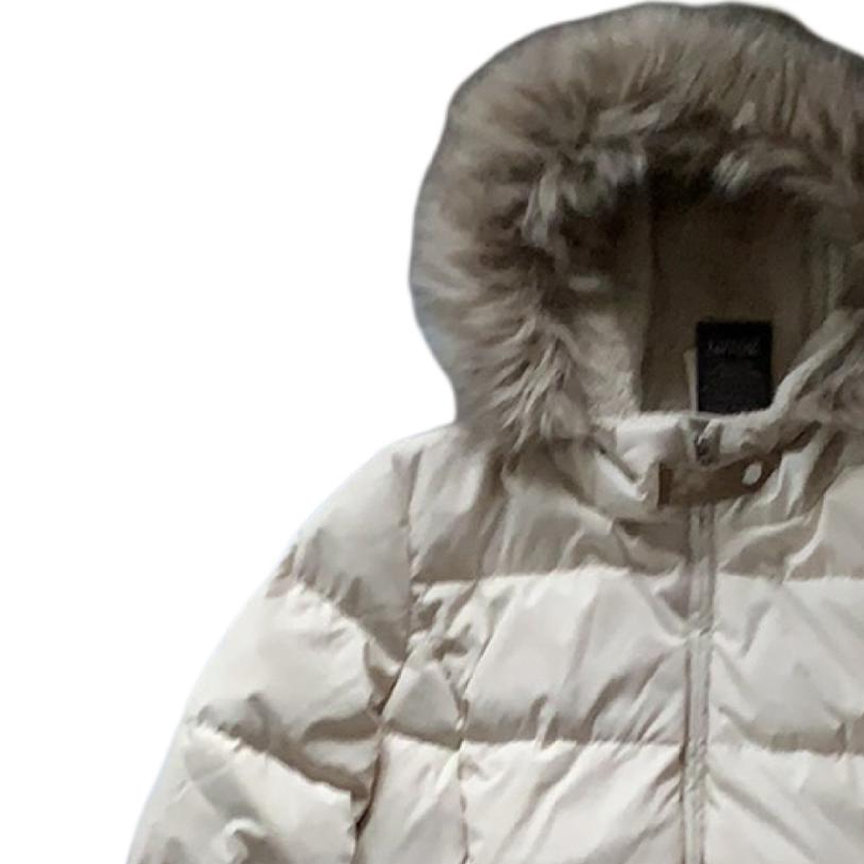 (Women) Polo Ralph Lauren  Logo Zip-Up Hooded Puffer Jacket Off-White. 297903530-002 圖 4