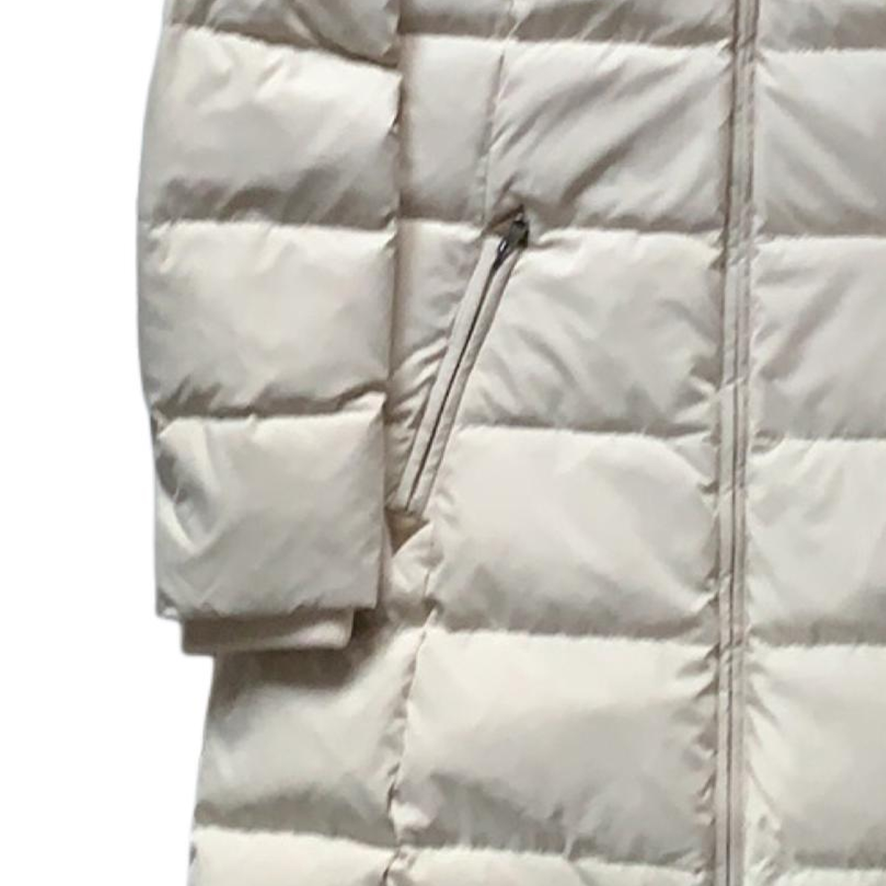 (Women) Polo Ralph Lauren  Logo Zip-Up Hooded Puffer Jacket Off-White. 297903530-002 圖 5