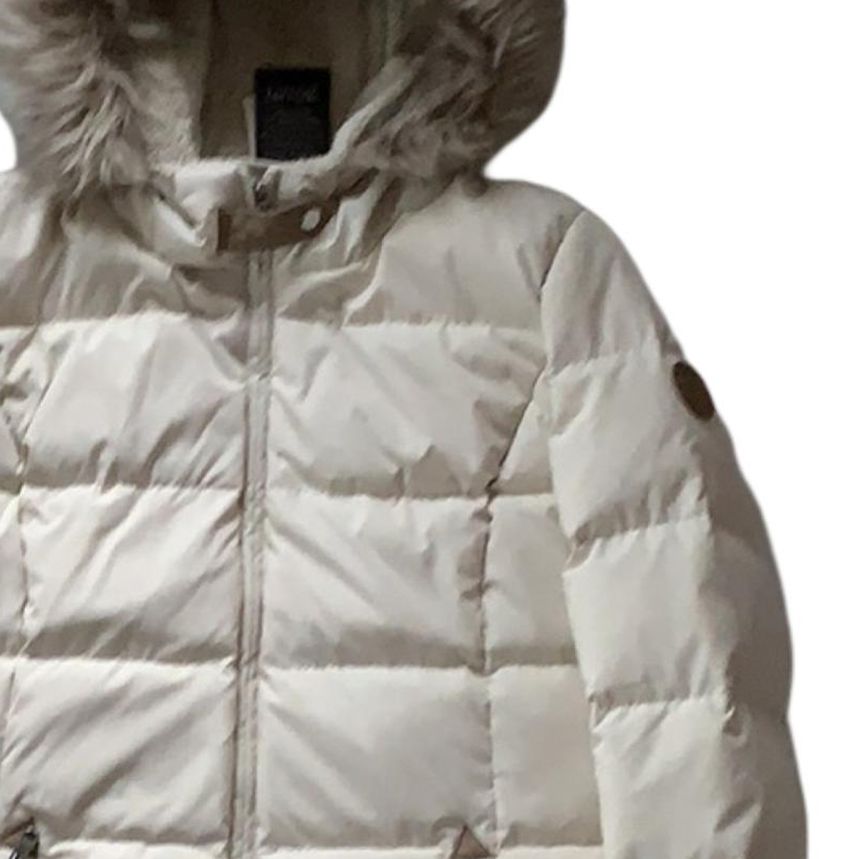 (Women) Polo Ralph Lauren  Logo Zip-Up Hooded Puffer Jacket Off-White. 297903530-002 圖 7