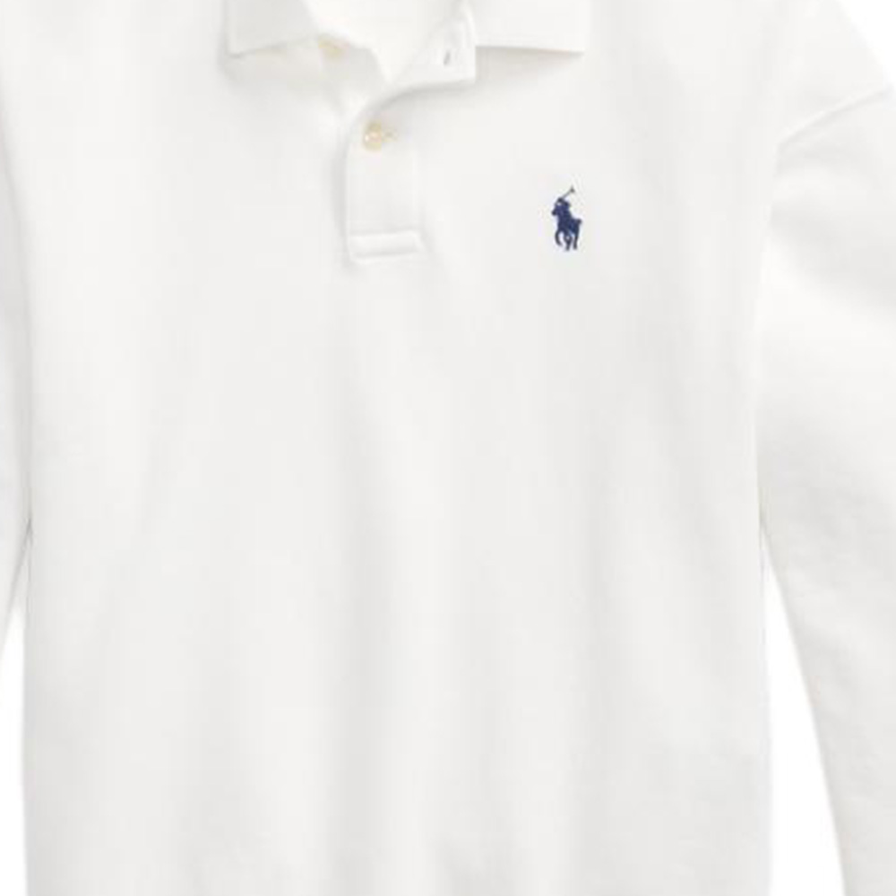 (Women) Polo Ralph Lauren  Loose-Fit Long-Sleeve Polo Shirt White WMPOKNINFB20811-100 圖 7