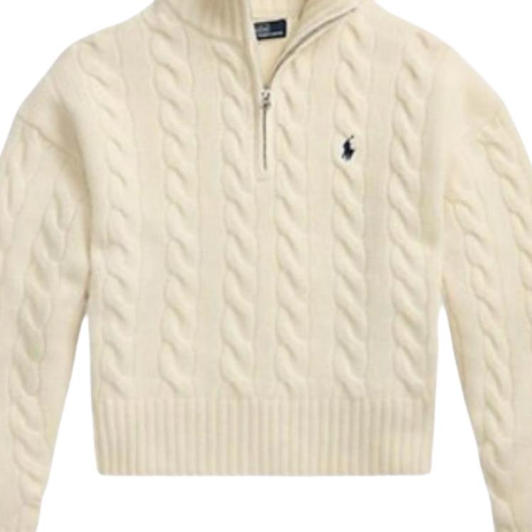 (Women) Polo Ralph Lauren  Loose Fit Half-Zip Long Sleeve Sweater WMPOSWENC021316-100 圖 8