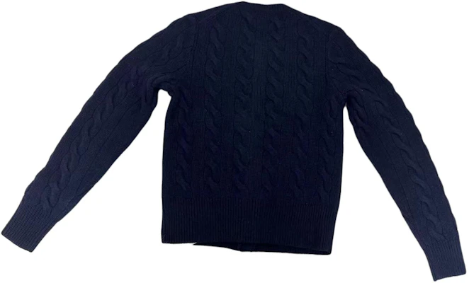 (W) ポロラルフローレン ネイビーニットカーディガン ロゴ刺繍入り 211910443-008 Lookbook (W) ポロラルフローレン ネイビーニットカーディガン ロゴ刺繍入り 211910443-008