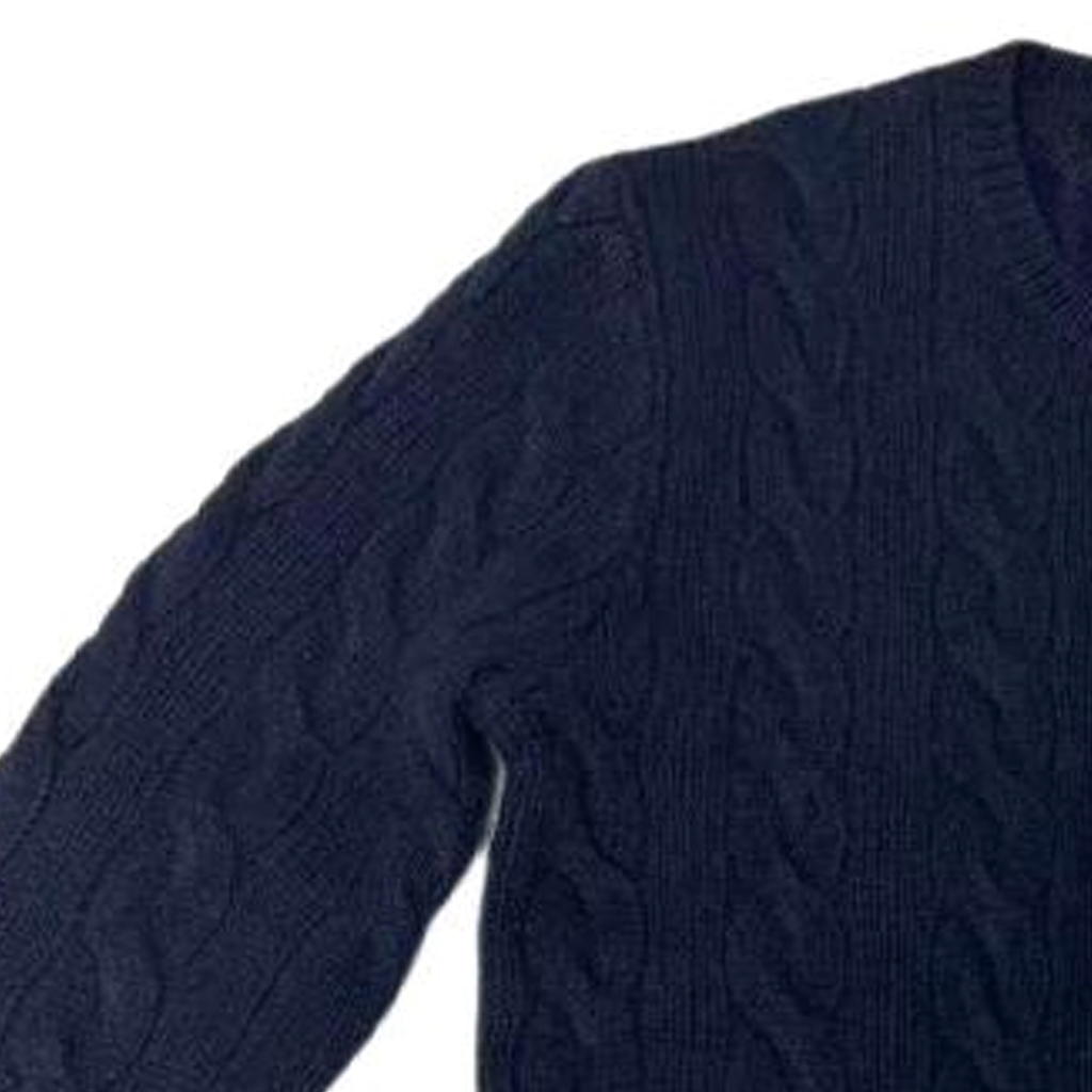 (Women) Polo Ralph Lauren  Navy Knit Cardigan with Logo Embroidery. 211910443-008 圖 5