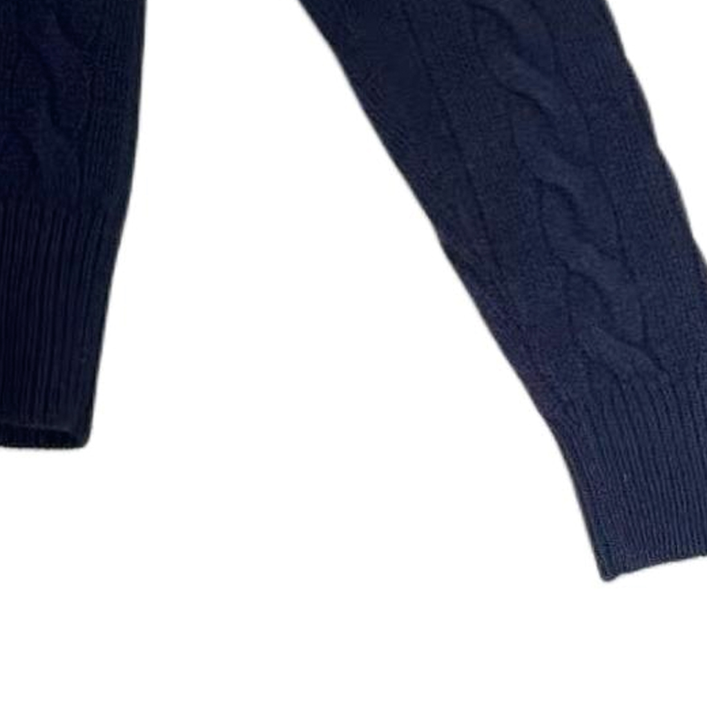 (Women) Polo Ralph Lauren  Navy Knit Cardigan with Logo Embroidery. 211910443-008 圖 8