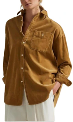 (W) Polo Ralph Lauren 宽松版标志宽领长袖衬衫按钮式上衣 WMPOSHTNDO20906-270 Shop (W) Polo Ralph Lauren 宽松版标志宽领长袖衬衫按钮式上衣 WMPOSHTNDO20906-270