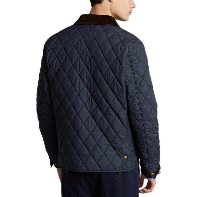 Details for (W) Polo Ralph Lauren 防水紋理海軍藍Logo夾克 FW22. MNPOOTW16020890-410