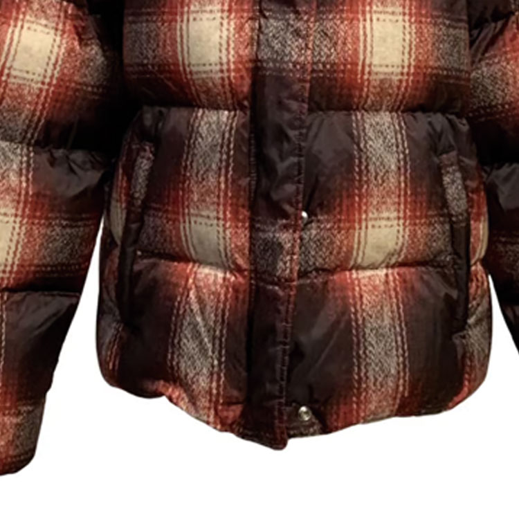 (Women) Polo Ralph Lauren  Red Plaid Hooded Down Jacket with Zipper. 211860652-001 圖 6