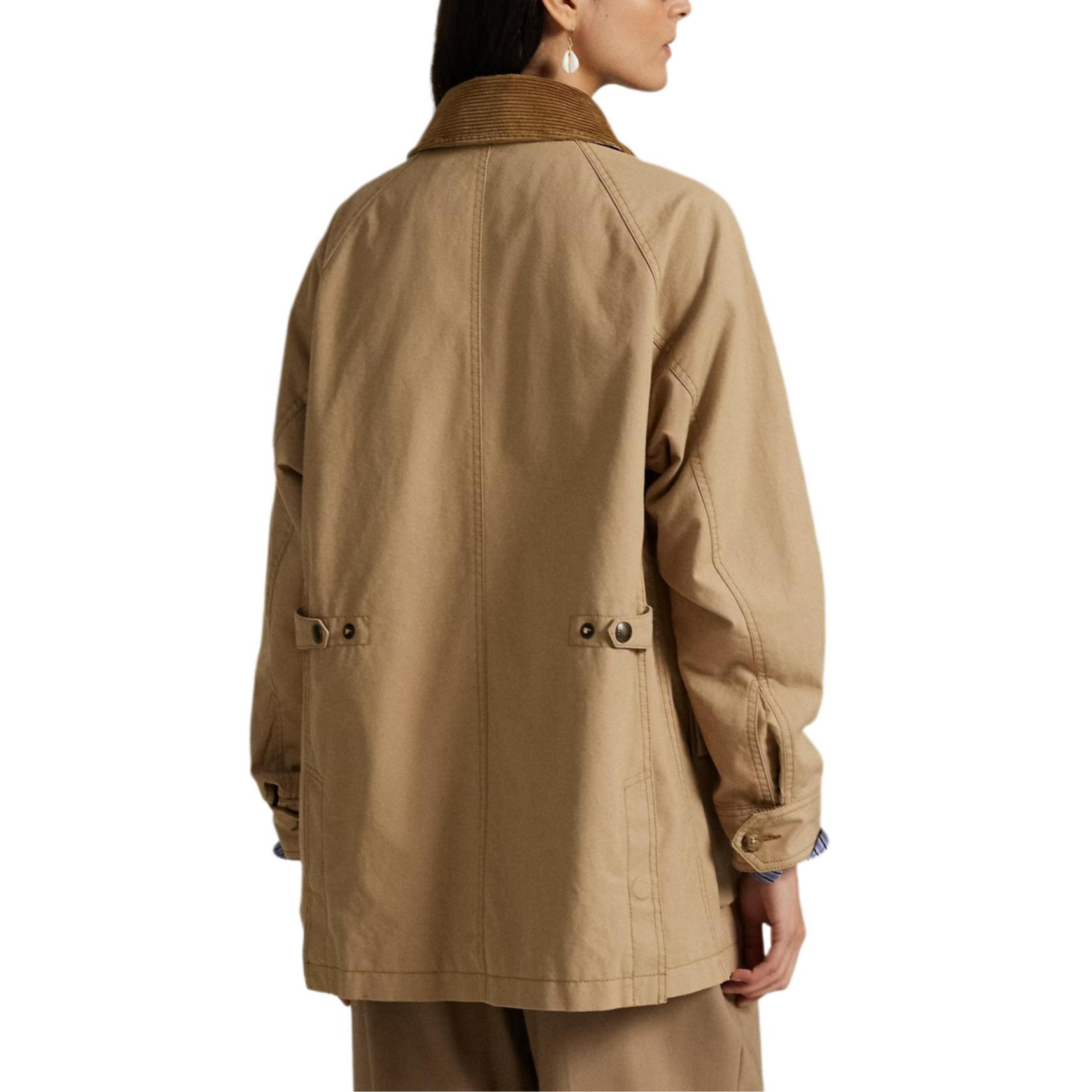 (Women) Polo Ralph Lauren  Relaxed Fit Cotton Jacket with Corduroy Collar 211971209-500 圖 5