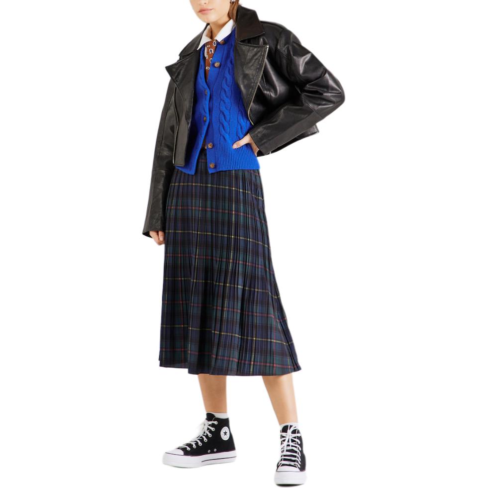 Shop (W) 폴로 랄프 로렌 레트로 로얄 블루 케이블 니트 크루넥 가디건. WMPOSWENDW20323-