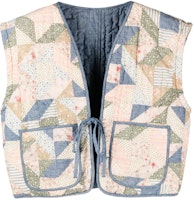 (Women) Polo Ralph Lauren Reversible V-Neck Tie Printed Vest - Multicolor 211901382-001 (Women) Polo Ralph Lauren Reversible V-Neck Tie Printed Vest - Multicolor 211901382-001