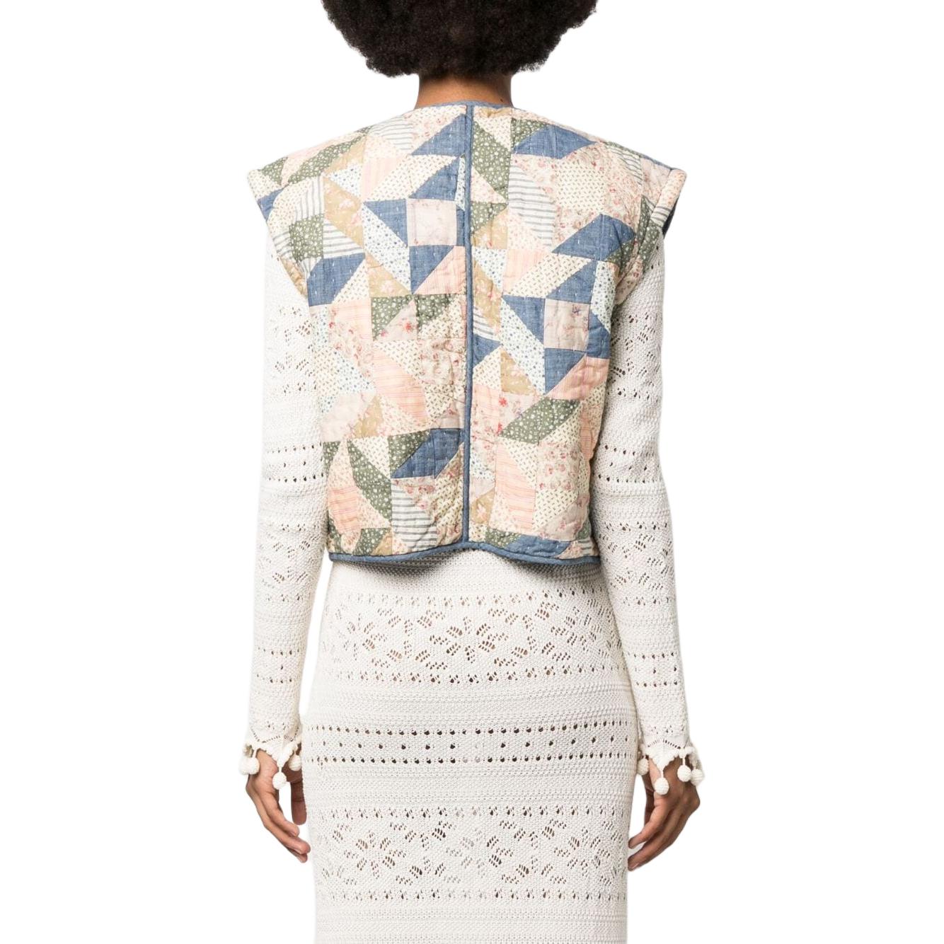 Shop (W) Polo Ralph Lauren 双面V领领带印花背心 - 多色 211901382-001