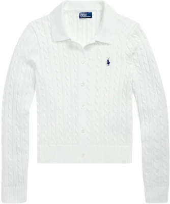(W) Polo Ralph Lauren 修身款白色长袖开衫针织衫. WMPOSWENDW20399-100 Buy (W) Polo Ralph Lauren 修身款白色长袖开衫针织衫. WMPOSWENDW20399-100