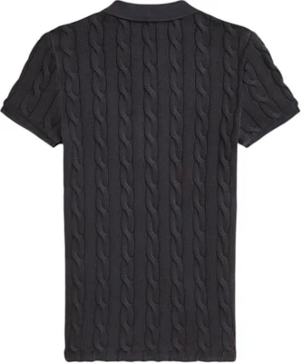 (W) Polo Ralph Lauren修身款黑色針織馬標Polo衫 WMPOKNINB920178 Lookbook (W) Polo Ralph Lauren修身款黑色針織馬標Polo衫 WMPOKNINB920178