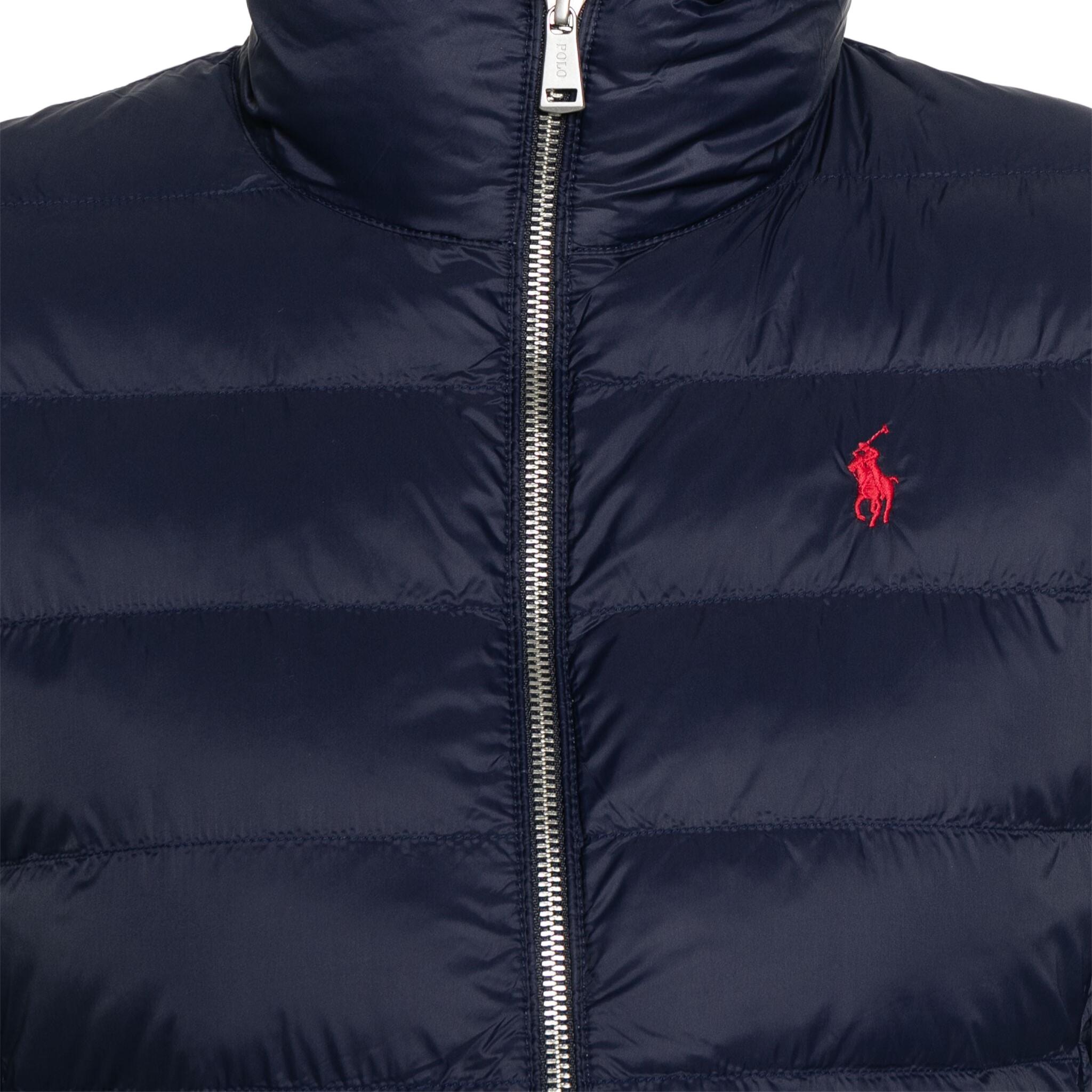 (Women) Polo Ralph Lauren  Slim Fit Embroidered Zip-Up Jacket Navy Blue SS24. 211940999-001 圖 5