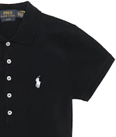 Cheap (W) Polo Ralph Lauren 修身版型純黑色短袖POLO衫 211870245-005
