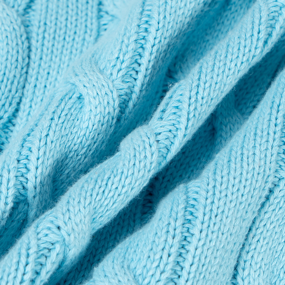 (Women) Polo Ralph Lauren  Slim Fit Solid Cable Knit Short Sleeve Polo Shirt. WMPOKNINCU20643-300 圖 10