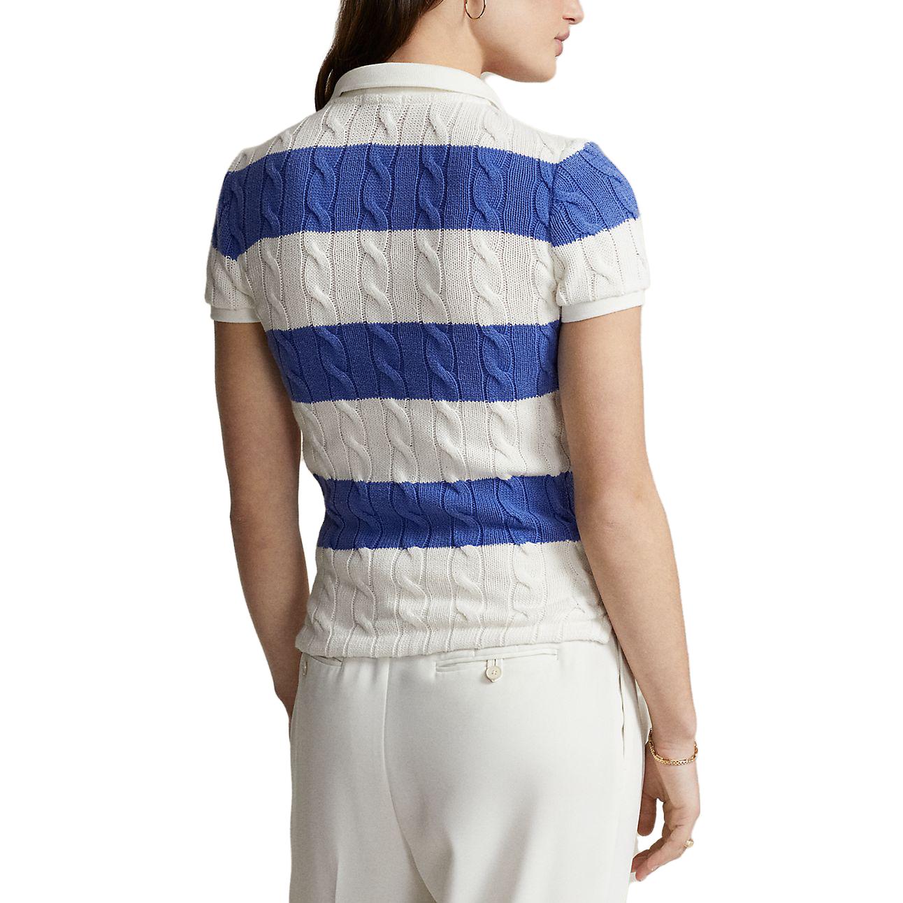 (Women) Polo Ralph Lauren  Slim Fit Striped Polo Shirt Short Sleeve - Multi-color. WMPOKNINCU20835-999 圖 5