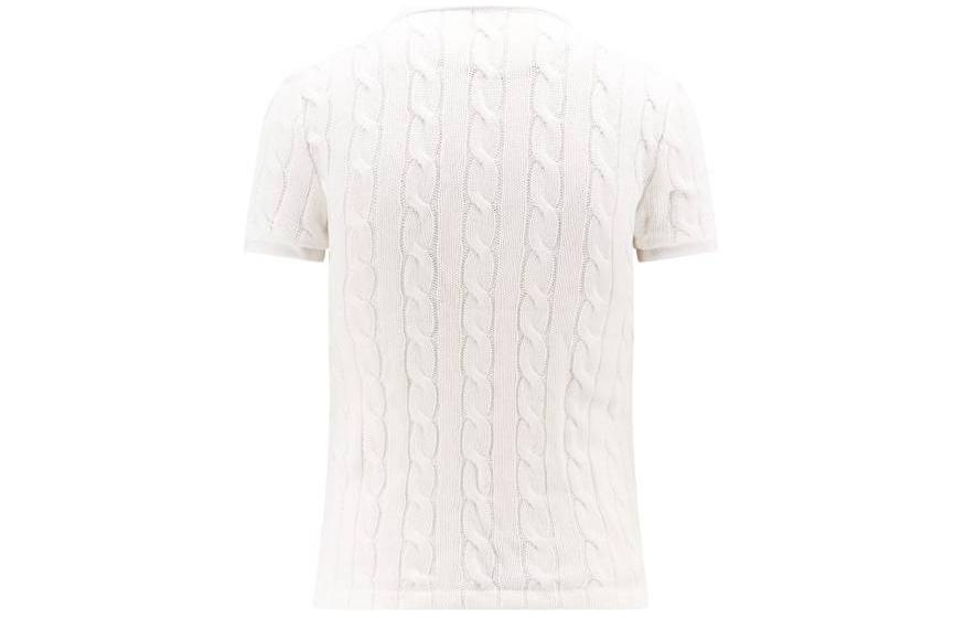 (Women) Polo Ralph Lauren  Slim Fit White Polo Shirt with Embroidered Logo. 211943010-001 圖 3