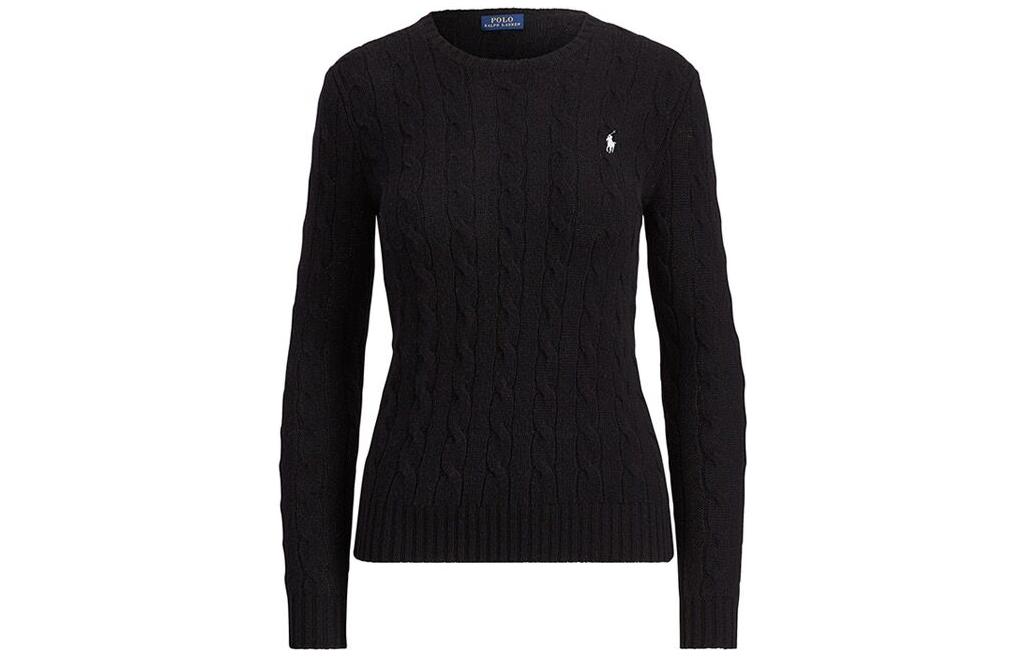(Women) Polo Ralph Lauren  Solid Color Crewneck Long Sleeve Knit Sweater Casual 211570012-006 圖 2