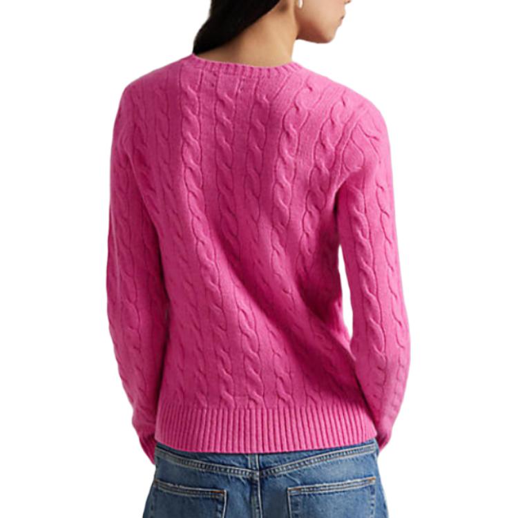 (Women) Polo Ralph Lauren  Solid Color Crewneck Long Sleeve Sweater. WMPOSWENC021307650 圖 4