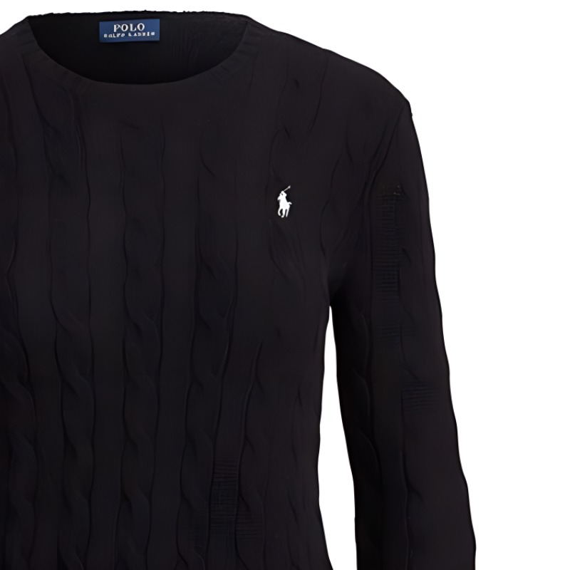 (Women) Polo Ralph Lauren  Solid Color Crewneck Long Sleeve Knit Sweater Casual 211570012-006 圖 7