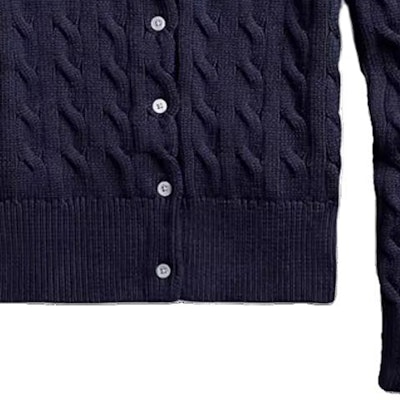 (W) Polo Ralph Lauren 纯色刺绣标志针织开衫 211839418-005 3