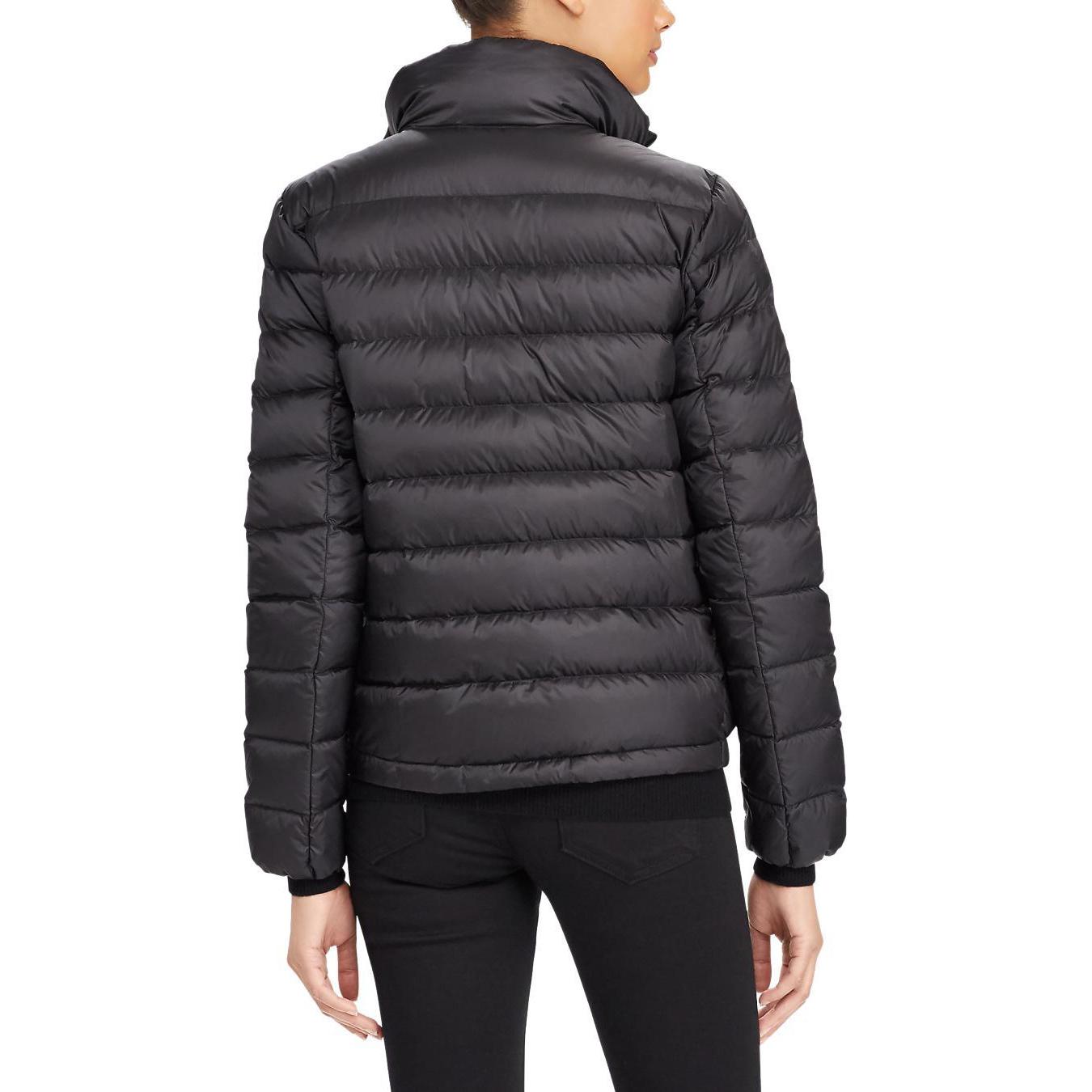 (Women) Polo Ralph Lauren  Solid Color Zip-Up Down Jacket Black WMPOOTWN2820001-001 圖 3