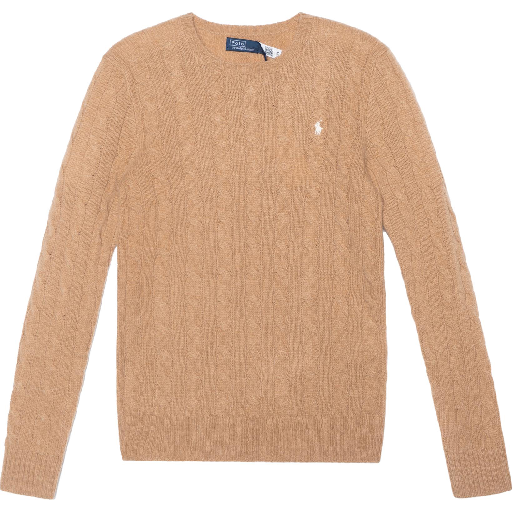 (Women) Polo Ralph Lauren  Solid Crewneck Pullover Sweater Camel Color. 211910421-002 圖 2