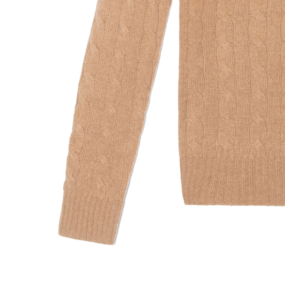 (Women) Polo Ralph Lauren  Solid Crewneck Pullover Sweater Camel Color. 211910421-002 圖 7