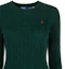 Sizing (W) Polo Ralph Lauren Sweater Crewneck Hijau Lengan Panjang Knit Solid. 211910421-010