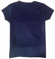 Lookbook (W) Polo Ralph Lauren Camiseta Azul Marino Logo Bordado Cuello en V. 211682523-019