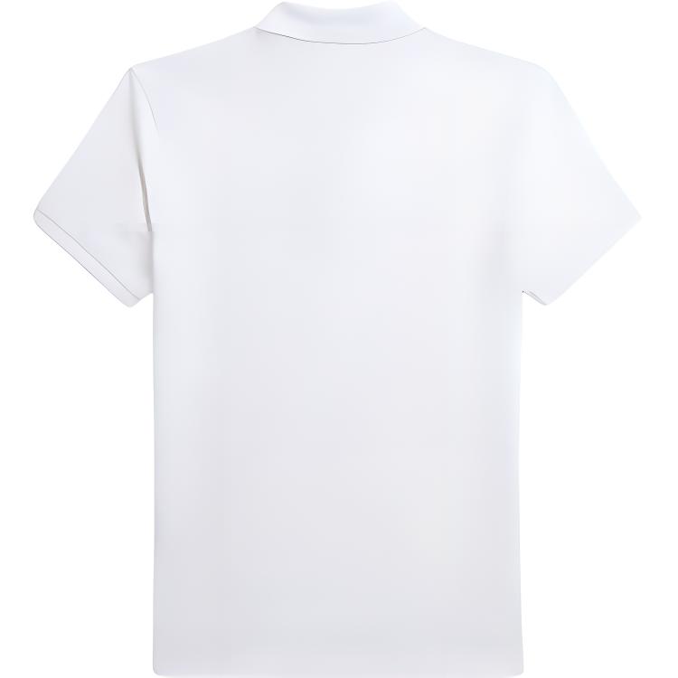 (Women) Polo Ralph Lauren  Solid Pique Short Sleeve Polo Shirt White SS24. WMPOKNINB920142-100 圖 3