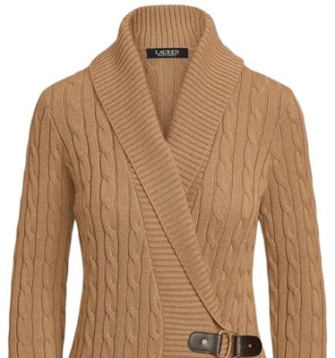 (W) Polo Ralph Lauren 素面V領修身針織毛衣 淺米色 200808258-002 Details for (W) Polo Ralph Lauren 素面V領修身針織毛衣 淺米色 200808258-002