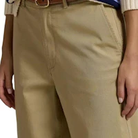 Details for (W) Polo Ralph Lauren 宽松版型米色休闲九分裤. 211939940-004