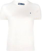 (Women) Polo Ralph Lauren SS23 Embroidered Logo Crewneck T-Shirt Off-White. 211891673-001 (Women) Polo Ralph Lauren SS23 Embroidered Logo Crewneck T-Shirt Off-White. 211891673-001
