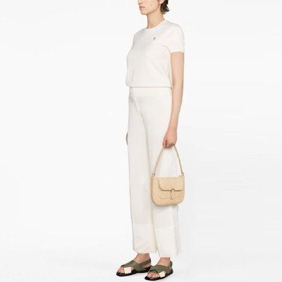 (W) Polo Ralph Lauren SS23 刺繡Logo圓領T恤 米白色 211891673-001 Purchase (W) Polo Ralph Lauren SS23 刺繡Logo圓領T恤 米白色 211891673-001