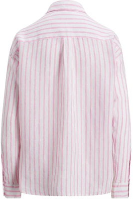 (W) Polo Ralph Lauren 条纹亚麻衬衫宽松版 粉色. WMPOSHTNDO20886-999 Lookbook (W) Polo Ralph Lauren 条纹亚麻衬衫宽松版 粉色. WMPOSHTNDO20886-999