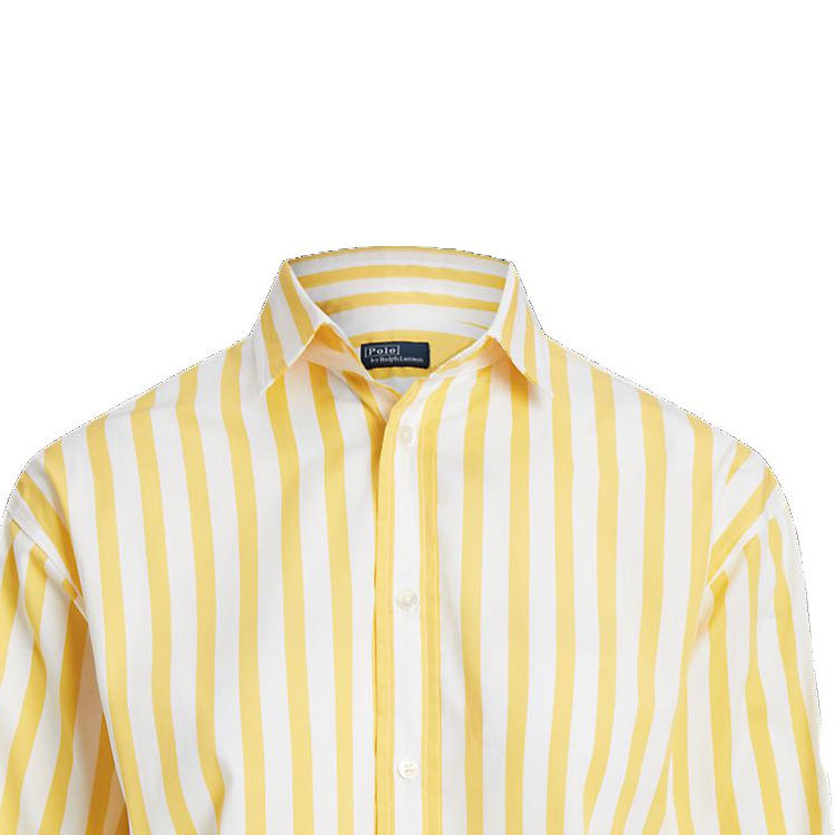 (Women) Polo Ralph Lauren  Striped Yellow Single-Breasted Shirt. WMPOSHTNDN20186-700 圖 6