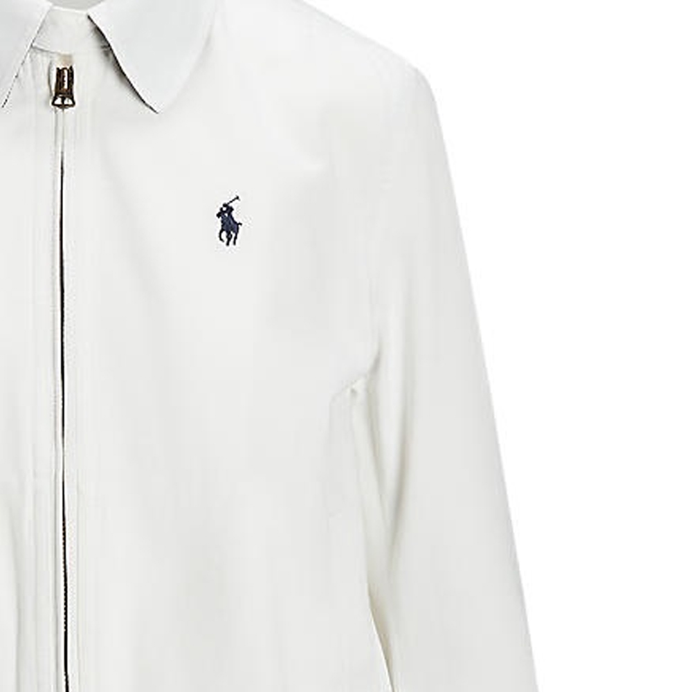 Details for (W) Polo Ralph Lauren 白色刺繡Logo拉鍊Polo外套。 211839314-004